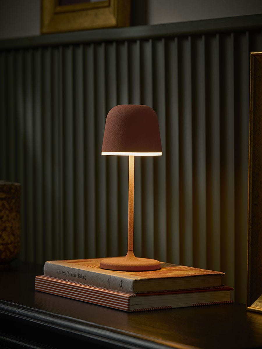 Nocturne Rechargeable LED Mini Lamp  & Pathfinder - Terracotta