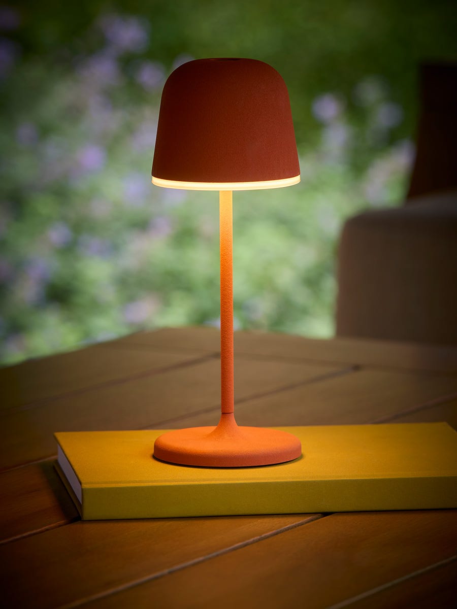 Nocturne Rechargeable LED Mini Lamp  & Pathfinder - Terracotta