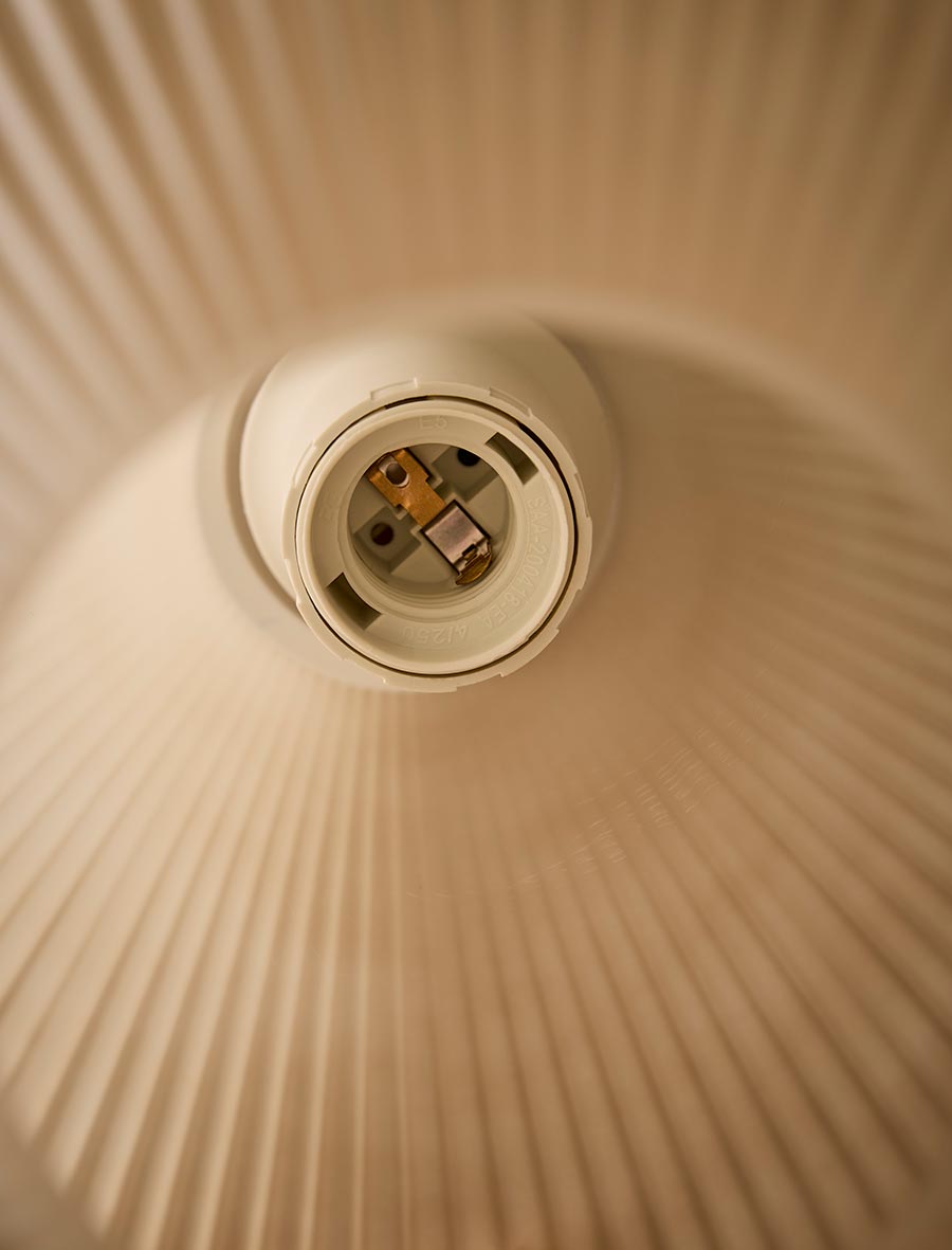 Ribbed Tapered Trio Pendant
