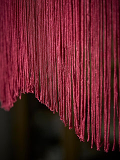 Velvet Fringe Pendant