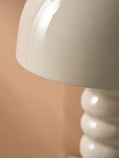 Twisted Enamel Table Lamp