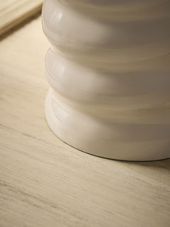 Twisted Enamel Table Lamp