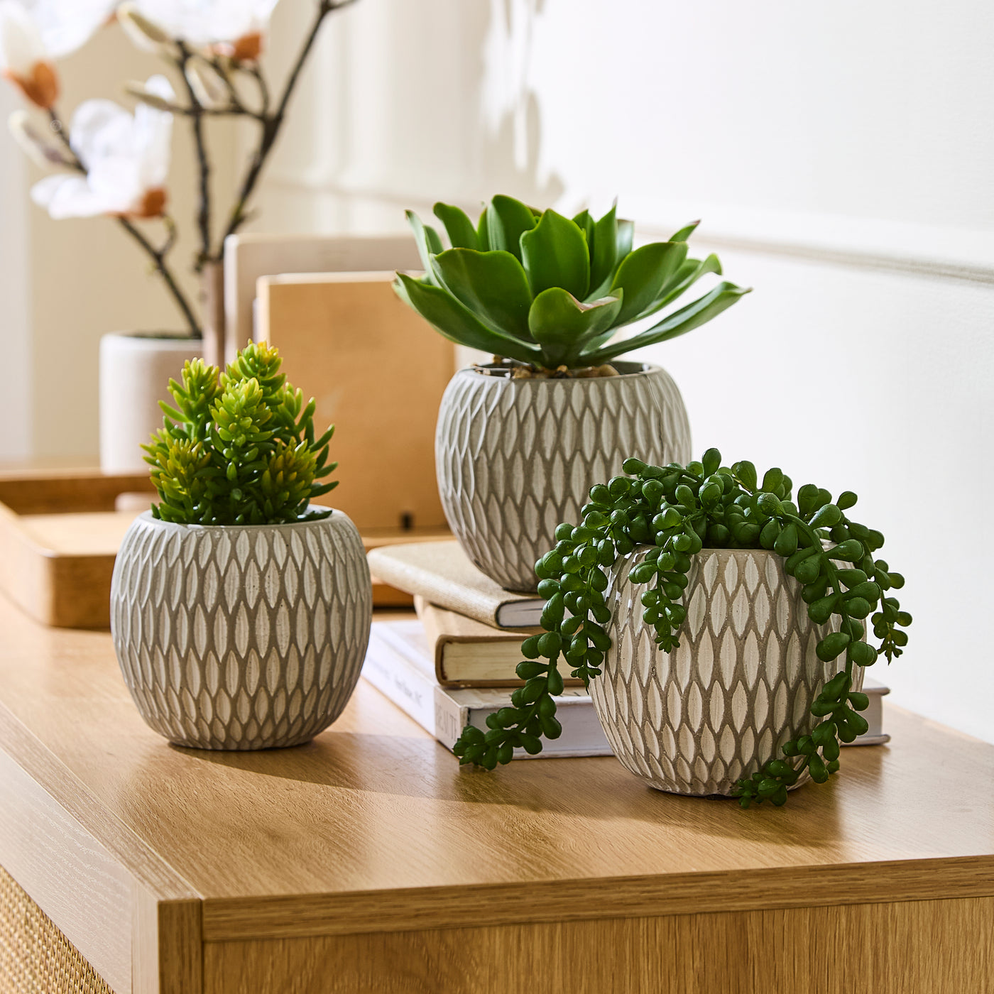 Valencia Ceramic Table Lamp - Natural