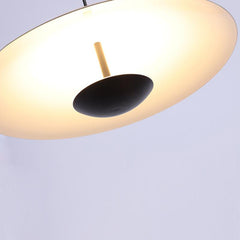 1 Light HeadHat Plate Vertical Linear Pendant Lighting