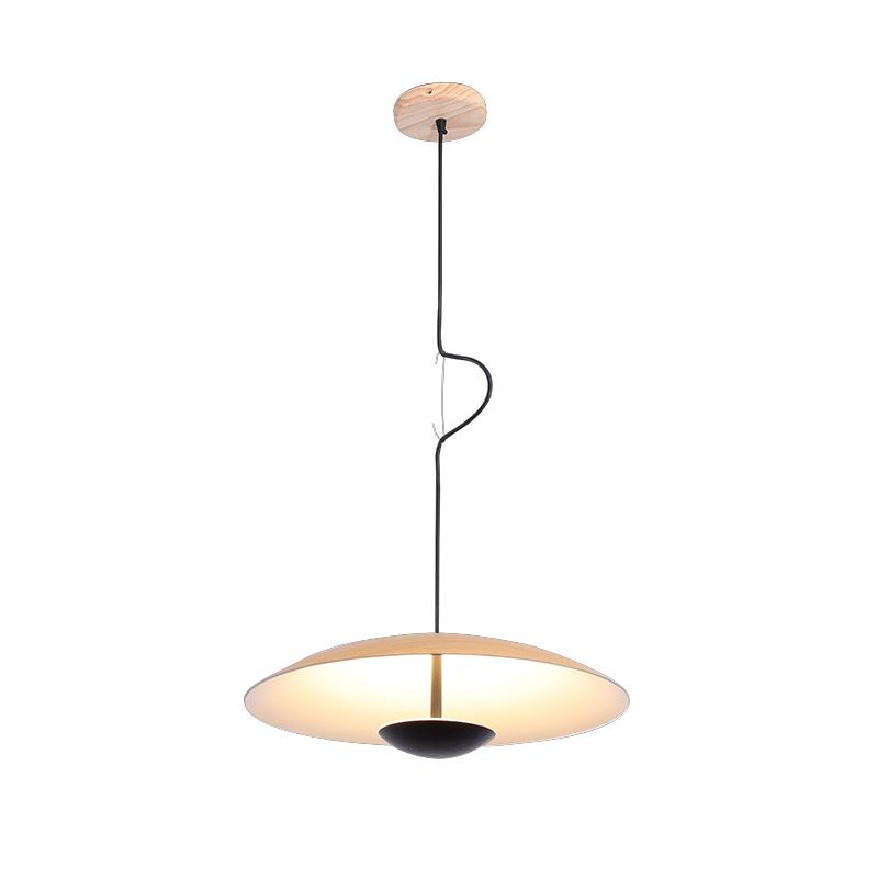 1 Light HeadHat Plate Vertical Linear Pendant Lighting