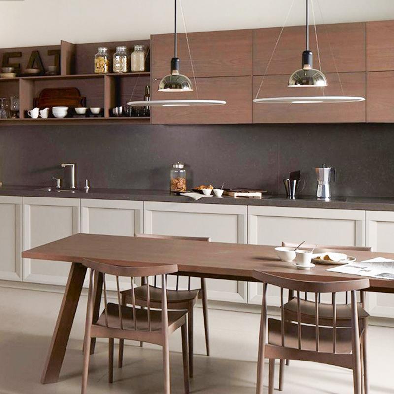 1-Light Pendant Light in Plate Shape