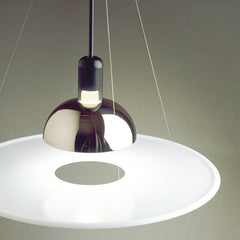 1-Light Pendant Light in Plate Shape
