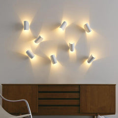1-Light Rotatable Minimalist Modern Wall Sconce