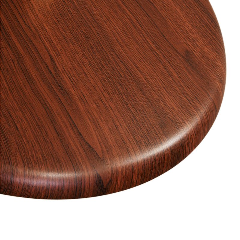 1-Light Walnut Wood Dome Pendant Lighting