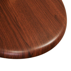 1-Light Walnut Wood Dome Pendant Lighting