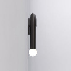 2-Light Arched Wall Sconce in U Shape