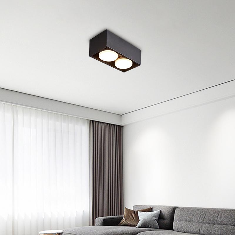 2-Light LED Mini Flush Mount Ceiling Light