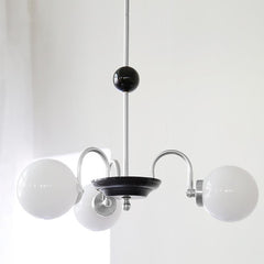 3/5 Light Glass Bubble Sputnik Chandelier Light