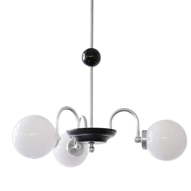 3/5 Light Glass Bubble Sputnik Chandelier Light