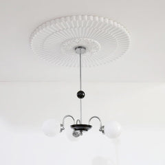 3/5 Light Glass Bubble Sputnik Chandelier Light