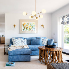 6/8/12-Light Mid-Century Modern Opal White Glass Globe Chandelier
