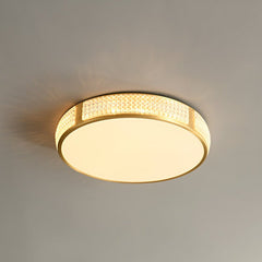 Acrylic LED Gold Flush Mount Ceiling Lights