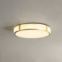 Acrylic LED Gold Flush Mount Ceiling Lights
