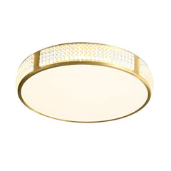 Acrylic LED Gold Flush Mount Ceiling Lights