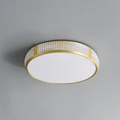 Acrylic LED Gold Flush Mount Ceiling Lights