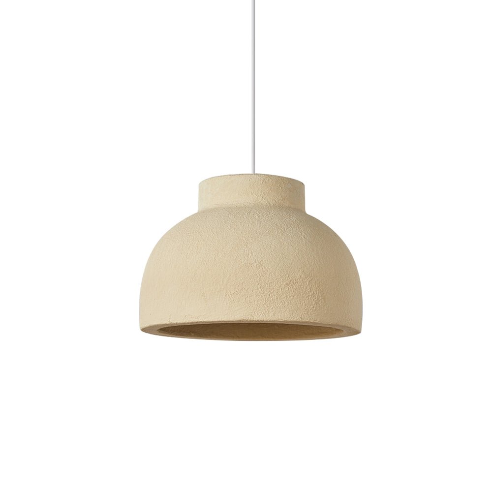 Bowl-Shaped Wabi-Sabi Pendant Lighting