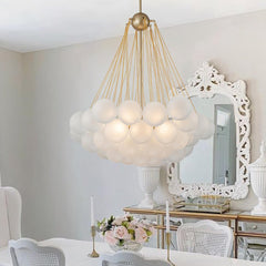 Bubble Cluster Glass Chandelier Light