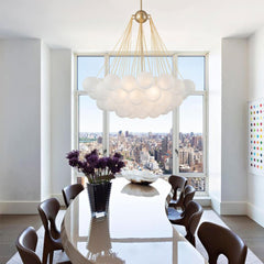 Bubble Cluster Glass Chandelier Light