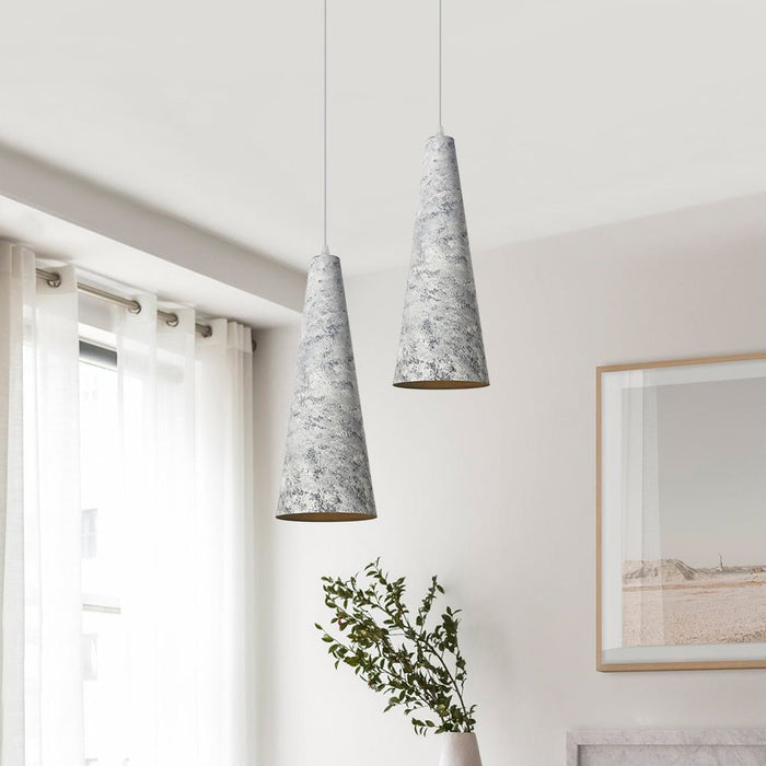 Conical Steel Pendant Lighting
