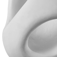 Creamy Eggshell Tone Pendant Light