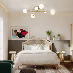 Cross Type Sputnik 6 Light Ceiling Light Chandelier