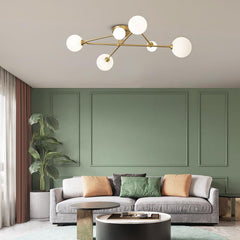 Cross Type Sputnik 6 Light Ceiling Light Chandelier
