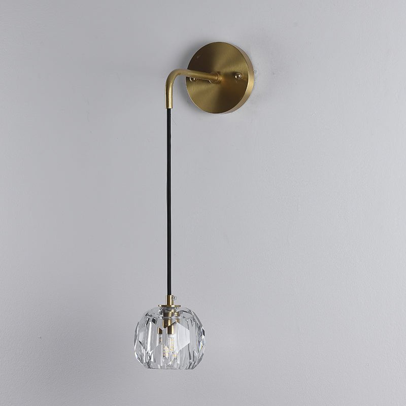 Crystal 1-light Mini Wall Sconce