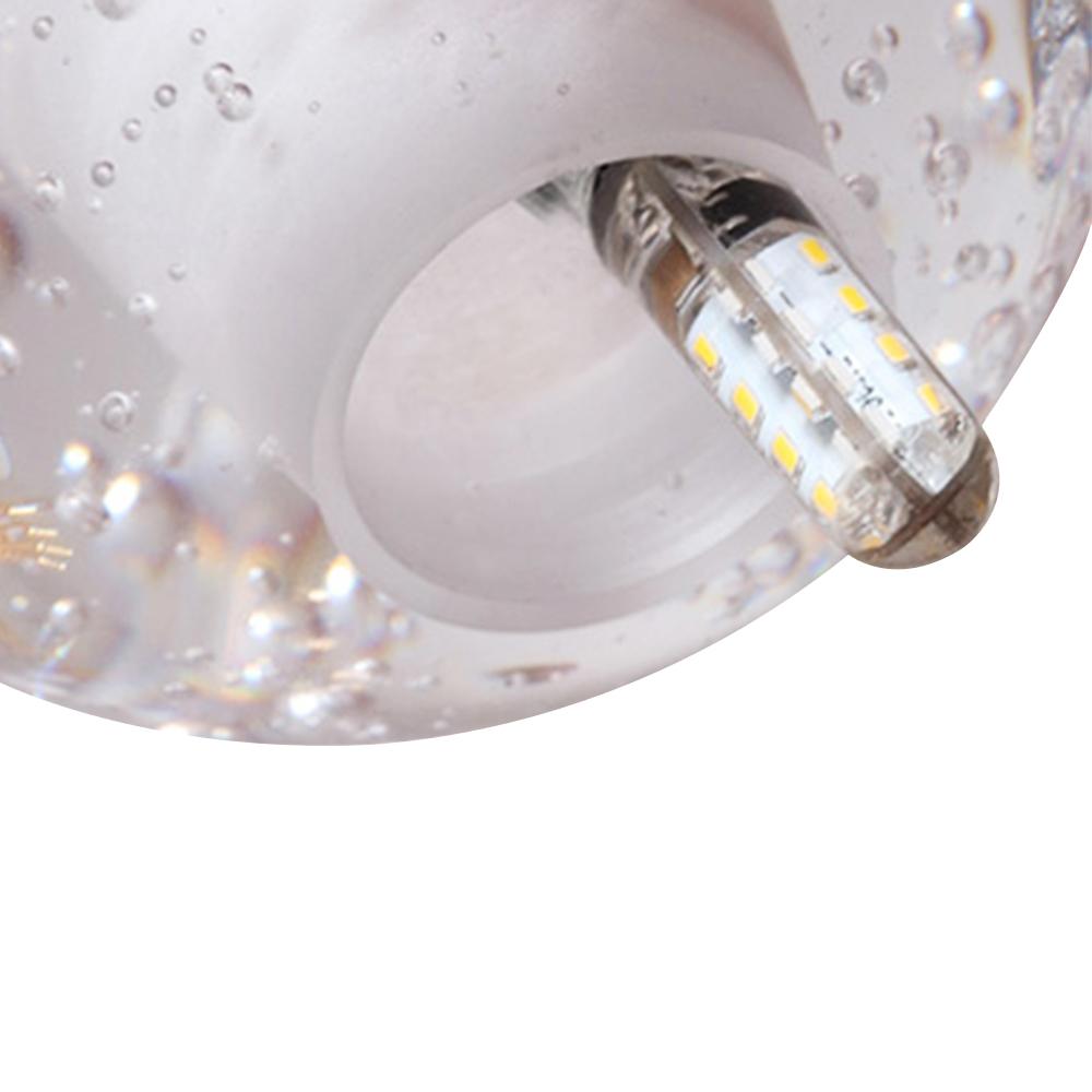 Crystal Globe Cluster Pendant Light