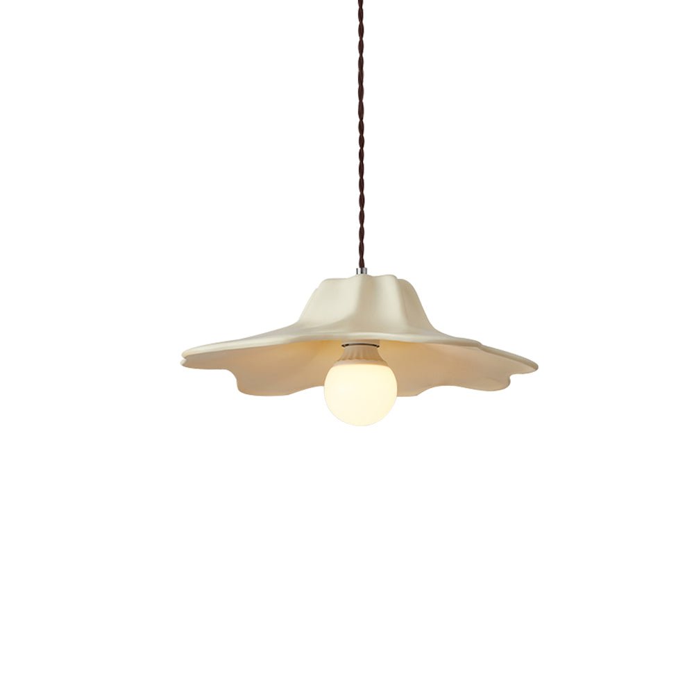 Designer Fluted Shade Ceramic Pendant Lighting