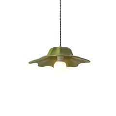 Designer Fluted Shade Ceramic Pendant Lighting