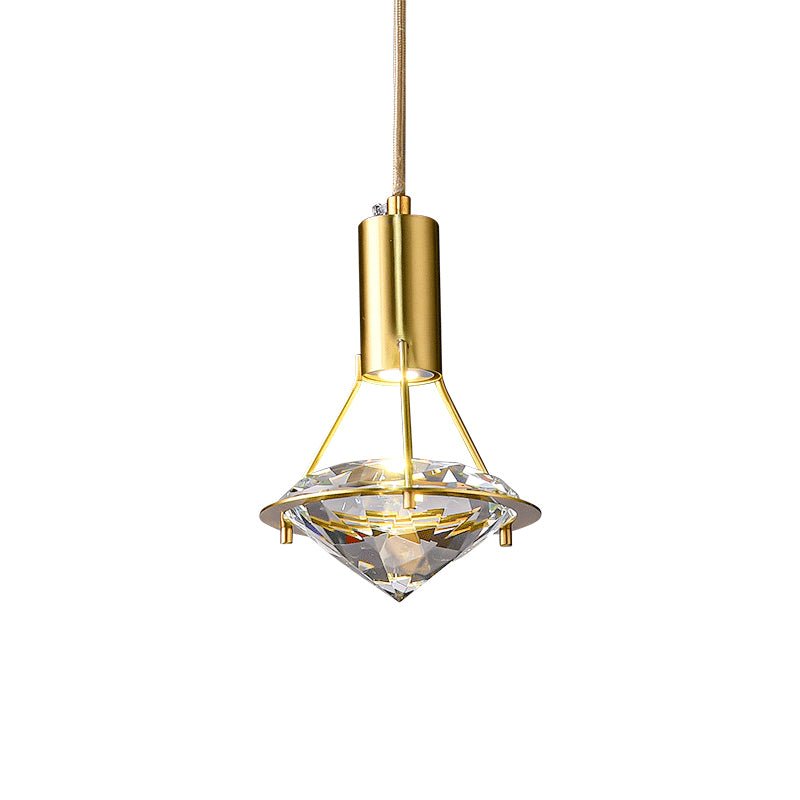 Diamond Crystal Pendant Light