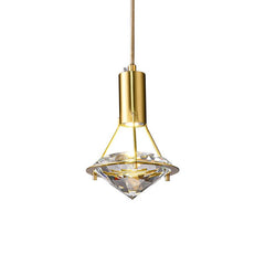 Diamond Crystal Pendant Light