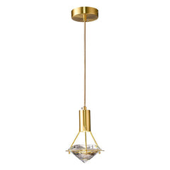 Diamond Crystal Pendant Light