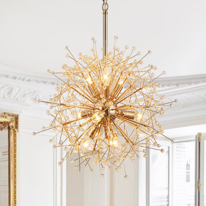 Dimmable Sputnik Dandelion Starburst Chandelier