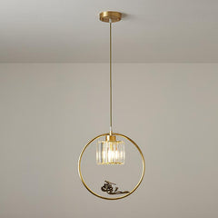 Dragonfly Circle Pendant Lighting