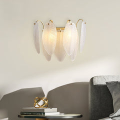Feather-shaped Wall Sconce
