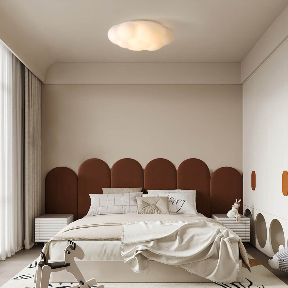 Modern Fluffy Cloud LED Ceiling Light Flush Mount