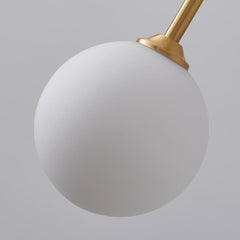 Geometric Opal Globe Pendant Lighting