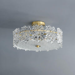Glam Sparkle Flush Mount