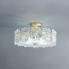 Glam Sparkle Flush Mount