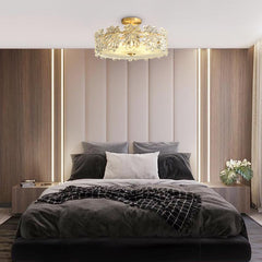 Glam Sparkle Flush Mount