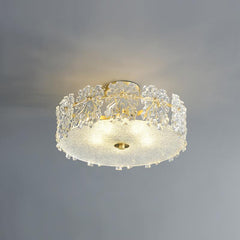 Glam Sparkle Flush Mount