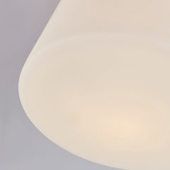 Glass Cylinder Flush Mount Ceiling Lights
