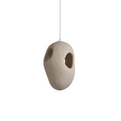 Handmade Cave Shaped Polystyrene Pendant Light