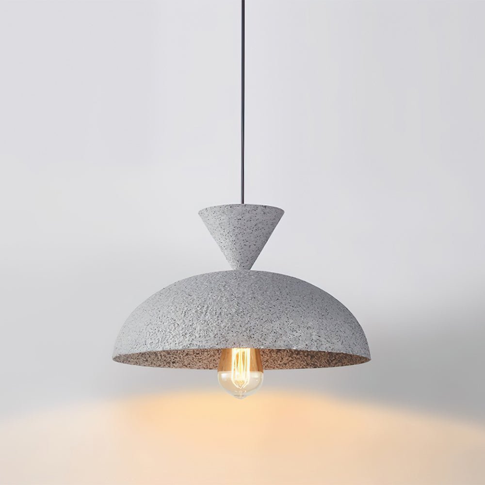 Handmade Ceramic Dome Pendant Light